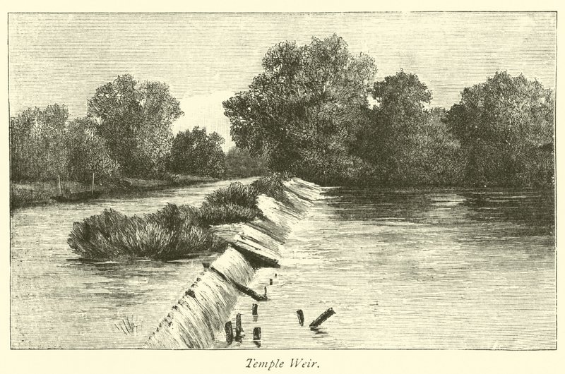 Temple Weir by English School