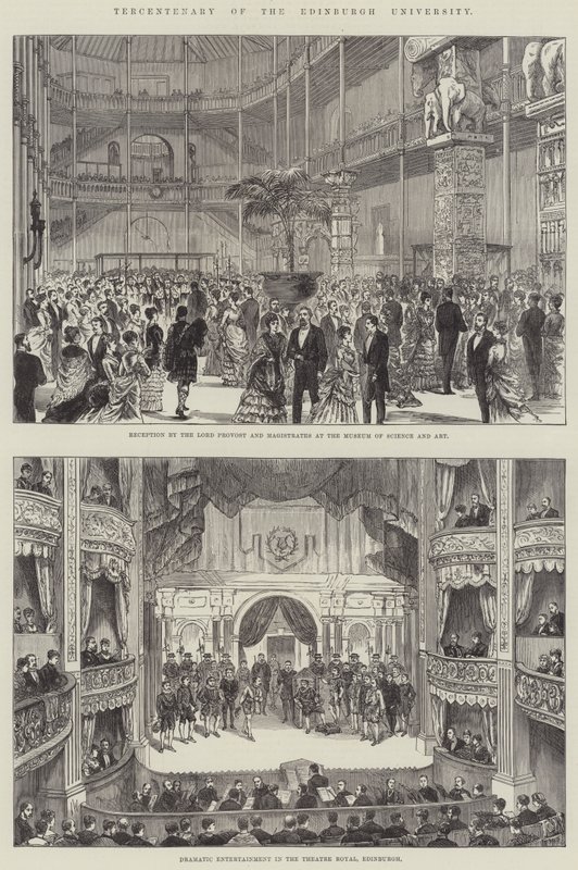 Tercentenary of the Edinburgh University by English School