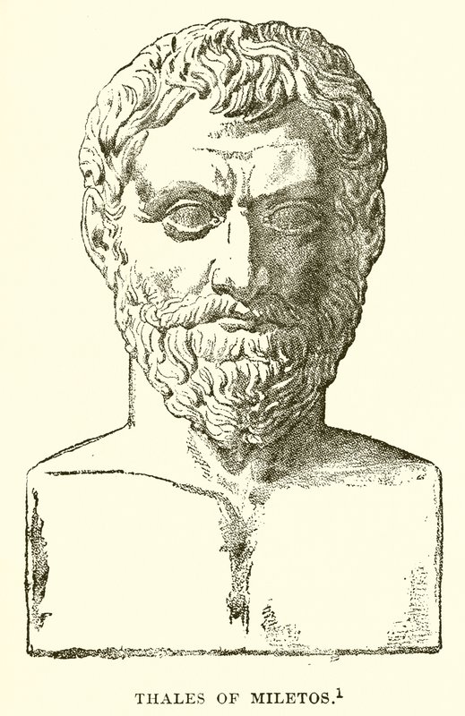 Thales of Miletus by English School