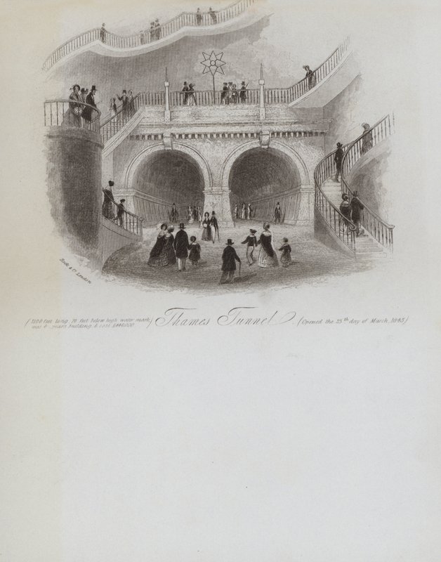 Thames Tunnel by English School