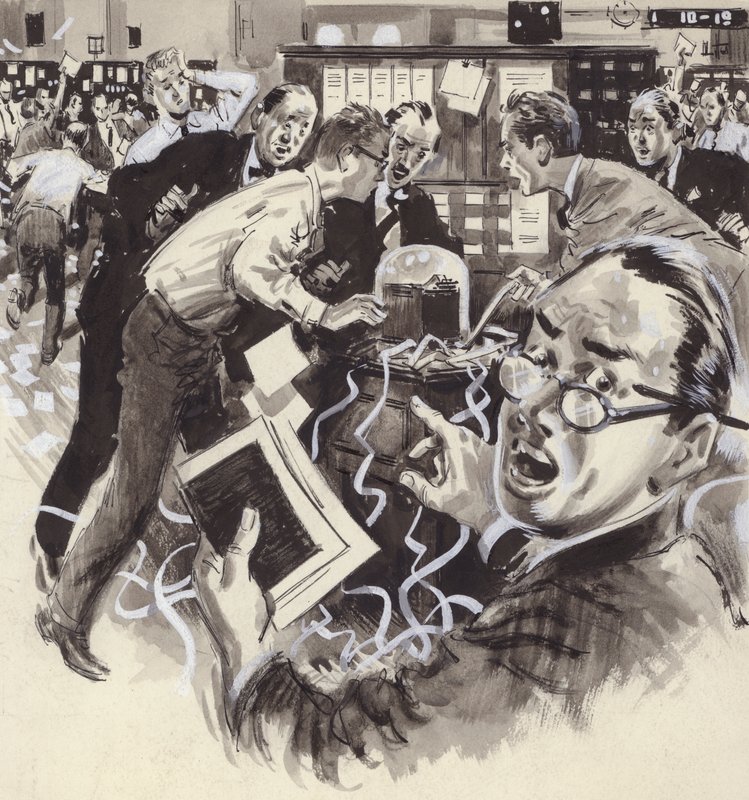 The 1929 Stockmarket Crash by English School