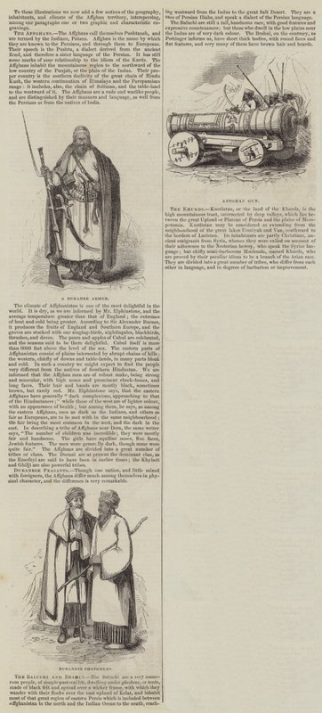 The Affghan War by English School