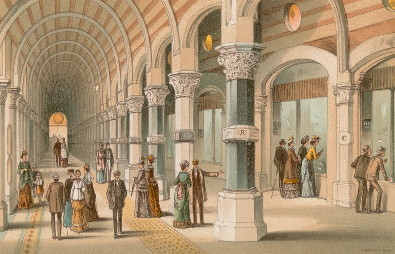 The Aquarium, Brighton--Interior by English School