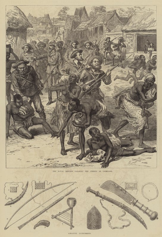 The Ashantee War by English School