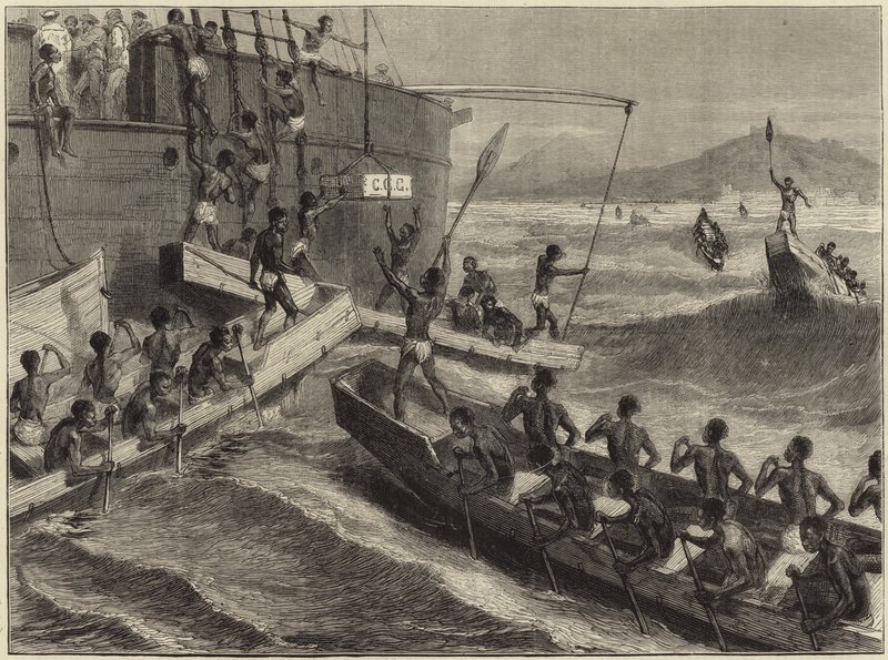 The Ashantee War by English School