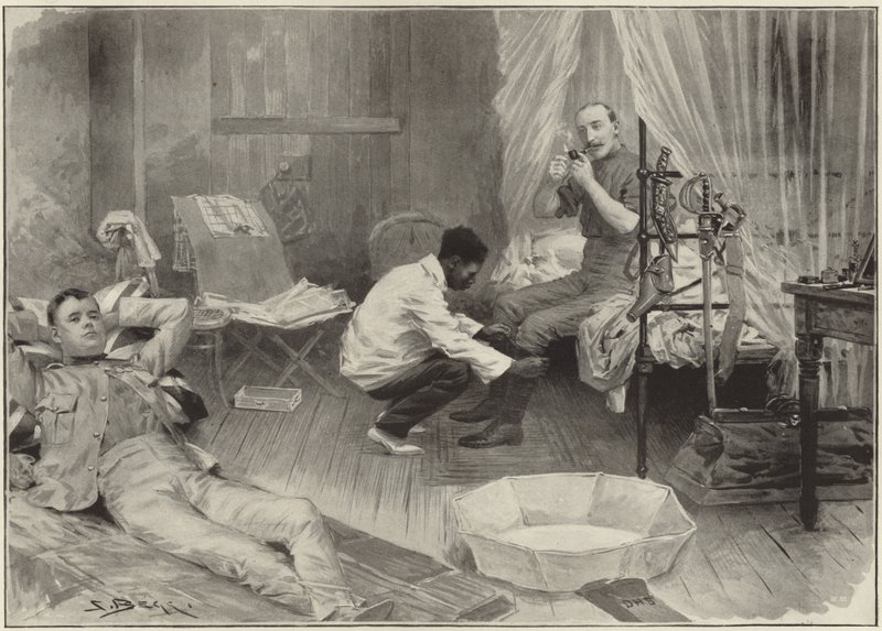 The Ashanti Expedition by English School