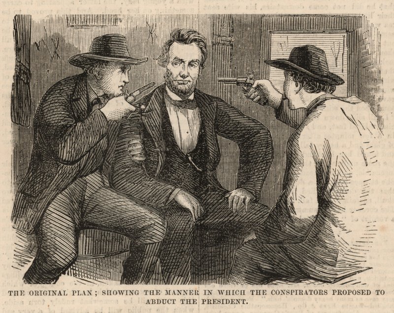 The Assassination of President Lincoln; The Original Plan by English School