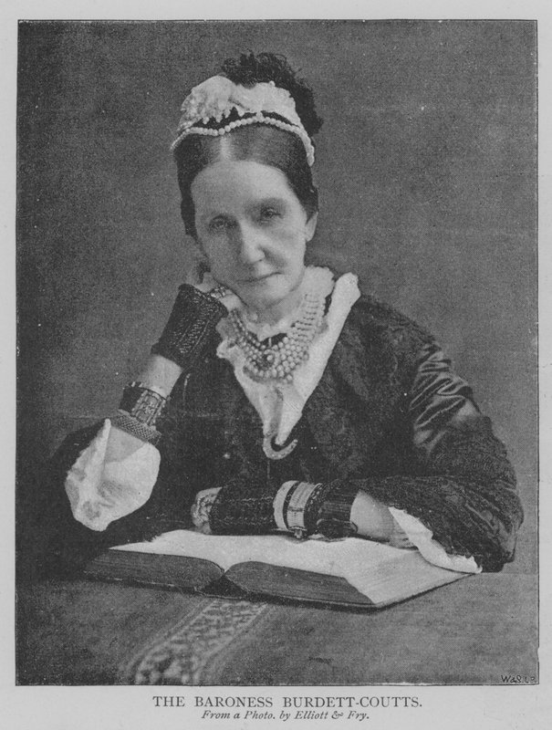 The Baroness Burdett-Coutts by English School
