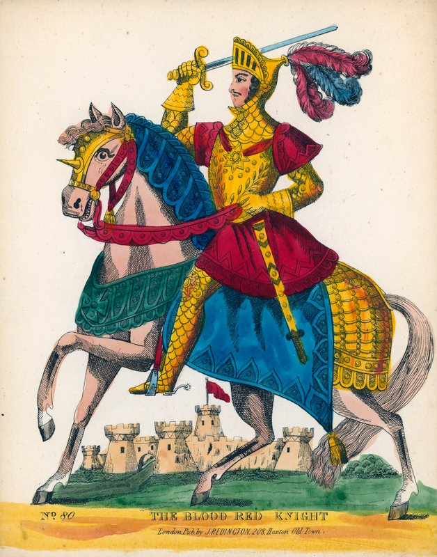 The Blood Red Knight by English School