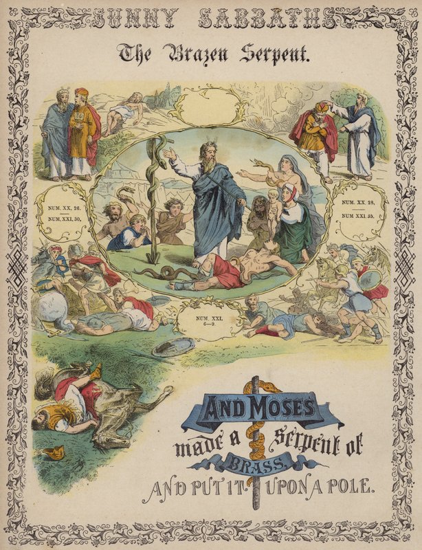 The Brazen Serpent by English School