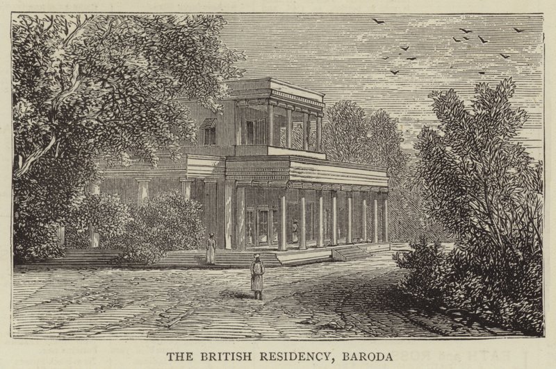 The British Residency, Baroda by English School