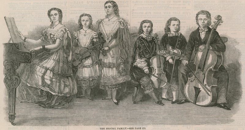 The Brousil Family by English School