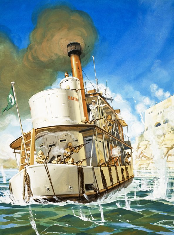 The Bulldog Admiral (Lord Charles Beresford) by English School