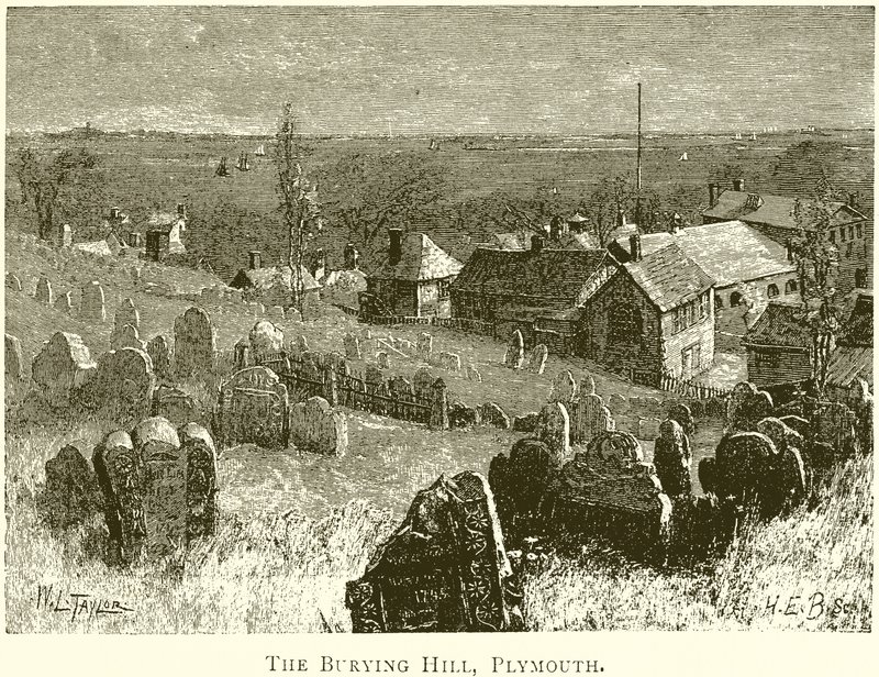 The Burying Hill, Plymouth by English School
