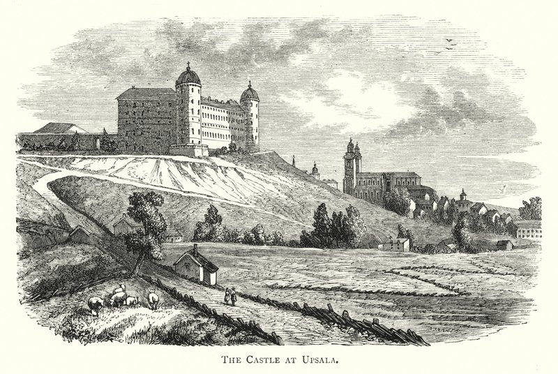The Castle at Upsala by English School