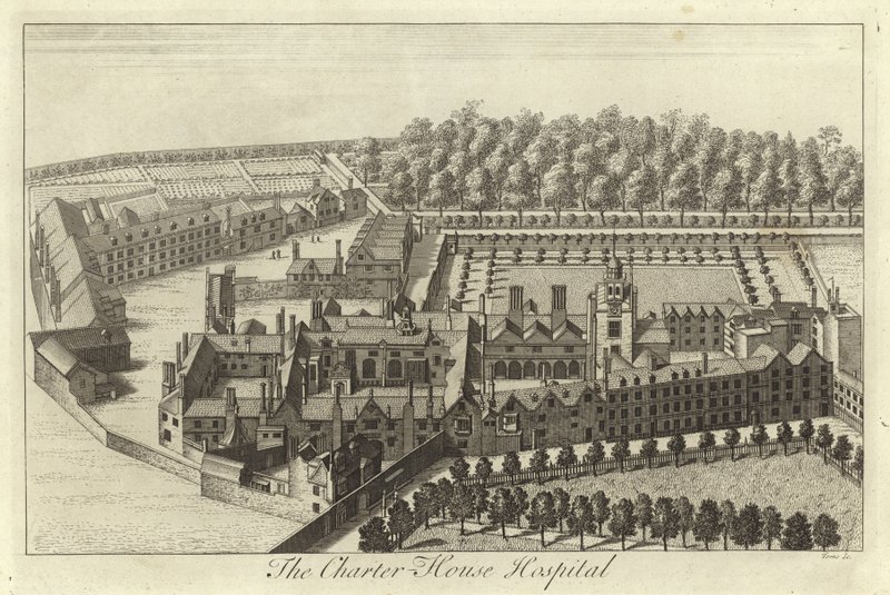 The Charterhouse Hospital, London by English School
