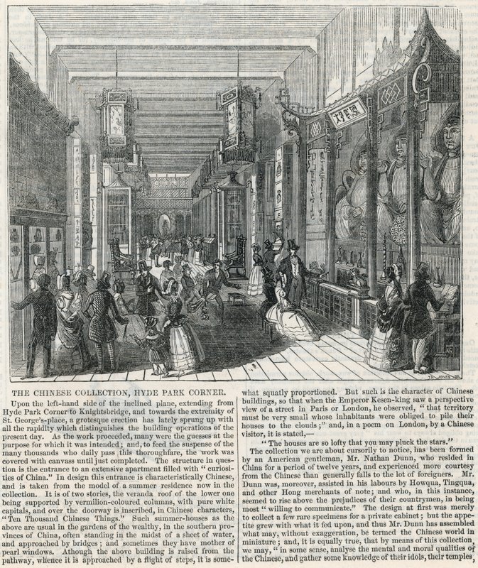 The Chinese Collection, Hyde Park Corner by English School