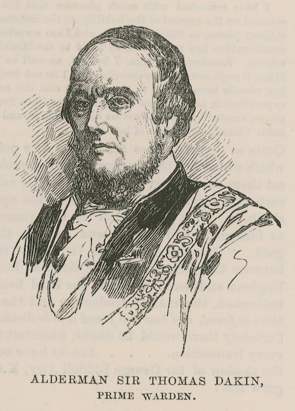 The City Guilds: The Fishmongers Company: Alderman Sir Thomas Dakin, Prime Warden by English School