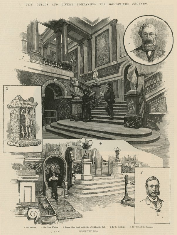 The City Guilds: The Goldsmiths Company by English School