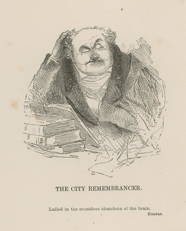 The City Remembrancer by English School