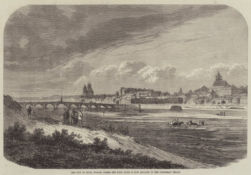 The City of Blois, France, Where the High Court is Now Engaged in the Conspiracy Trials by English School