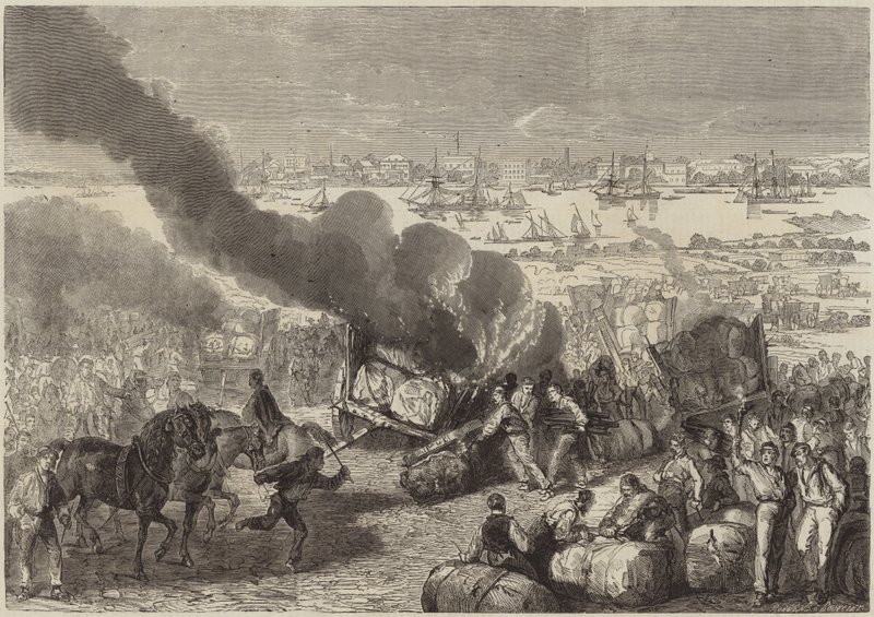 The Civil War in America by English School