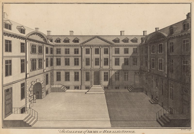 The College of Arms or Heralds Office by English School