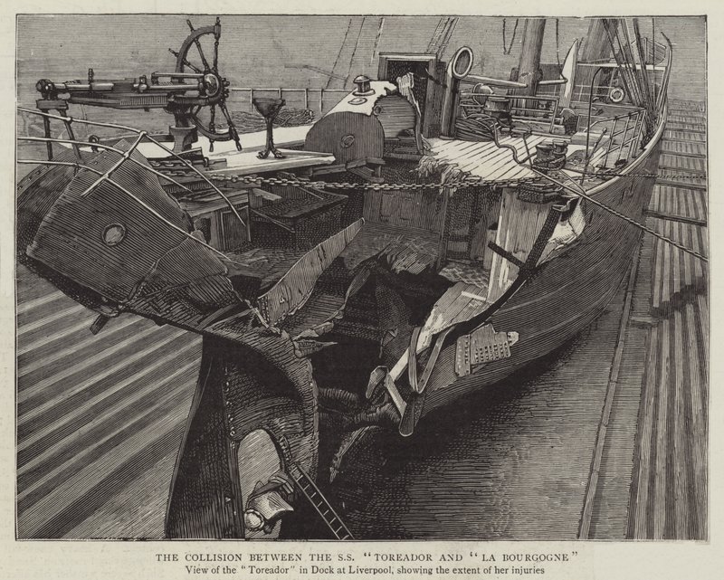 The Collision between the SS 