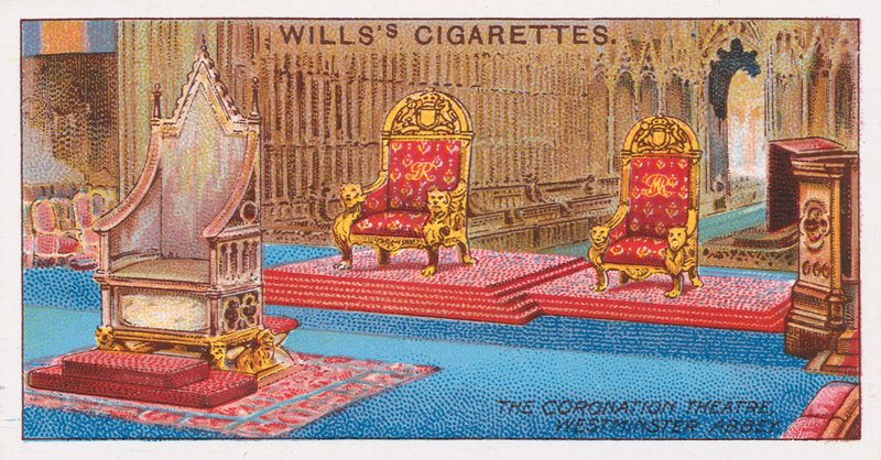 The Coronation Theatre, Westminster Abbey by English School
