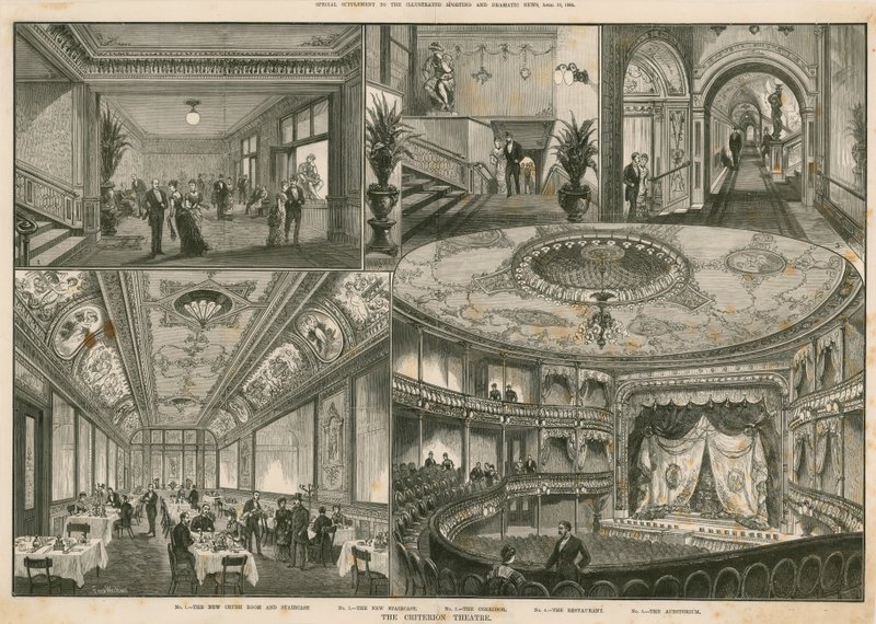 The Criterion Theatre, London by English School
