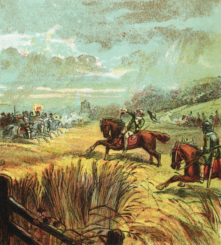 The Death of John Hampden by English School