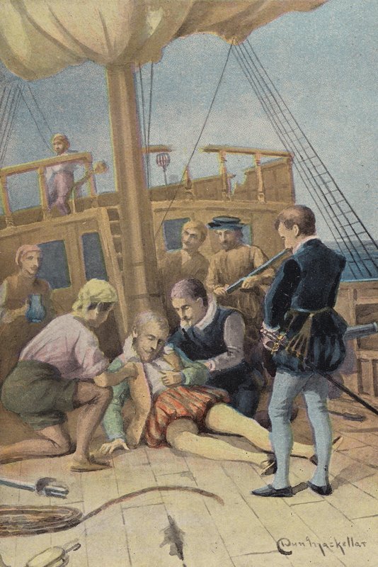 The Death of Sir Richard Grenville by English School