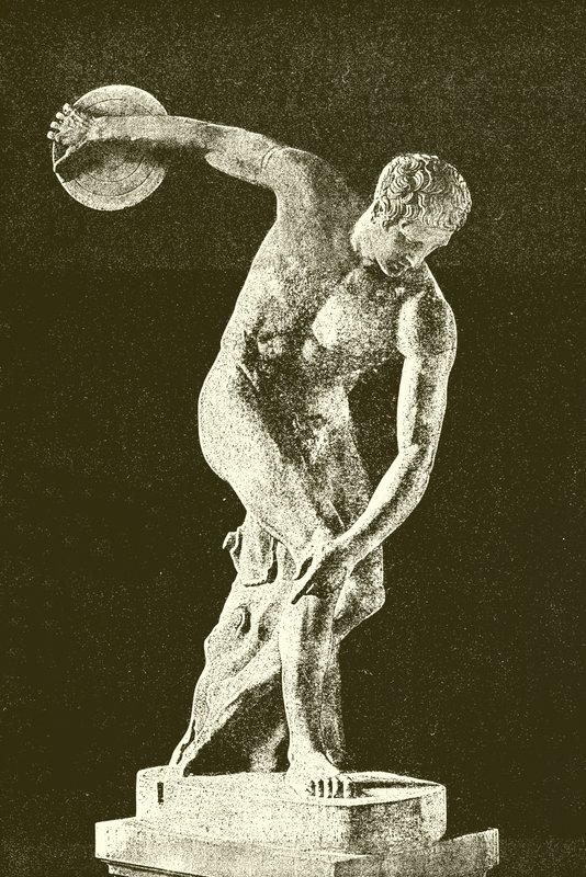The Diskobolos by English School
