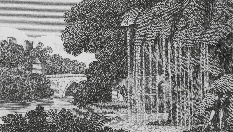 The Dropping Well, Knaresborough by English School