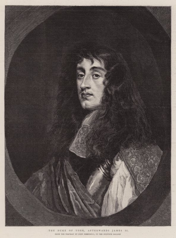 The Duke of York, afterwards James II by English School