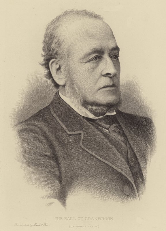 The Earl of Cranbrook, Gathorne Hardy by English School