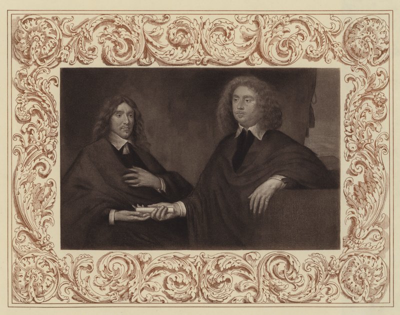 The Earl of Lauderdale (on right) and The Earl of Lanark (afterwards second Duke of Hamilton) by English School
