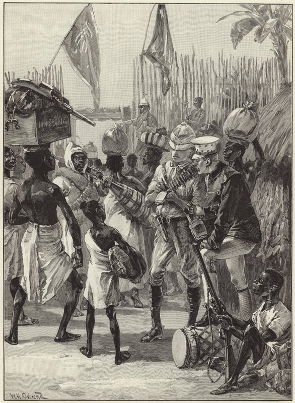 The Emin Pasha Relief Expedition by English School
