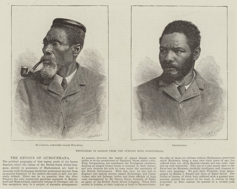 The Envoys of Gungunhana by English School