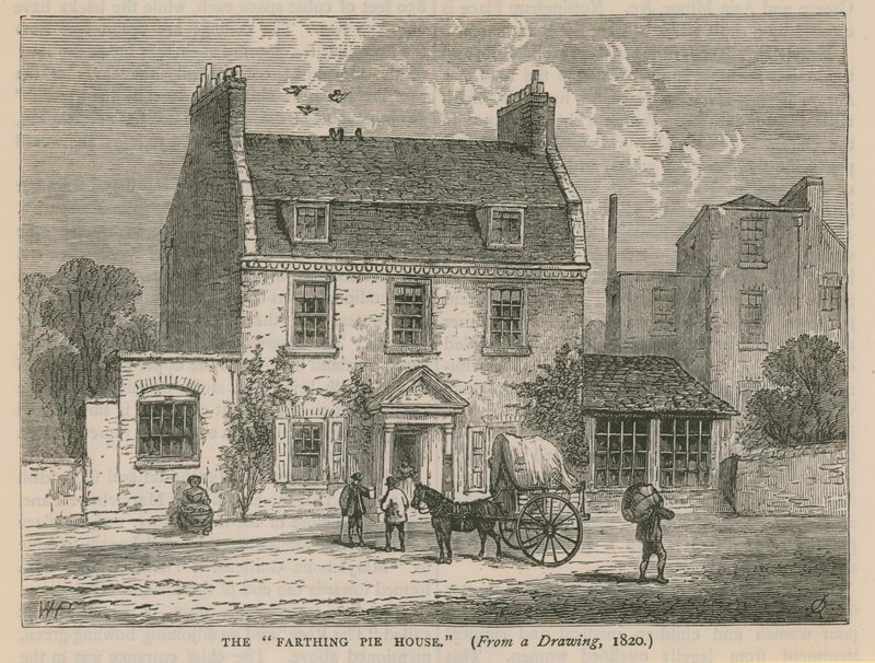 The Farthing Pie House in Marylebone by English School