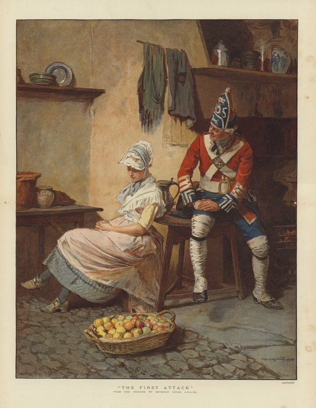 The First Attack by English School