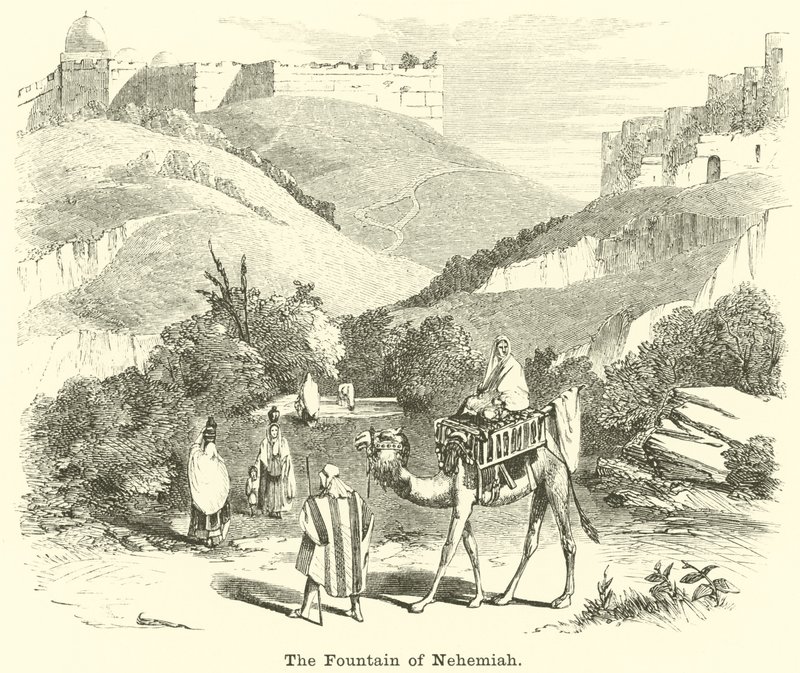 The Fountain of Nehemiah by English School
