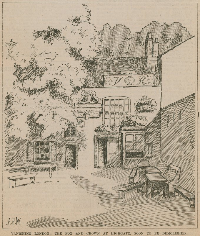 The Fox and Crown, Highgate, London by English School