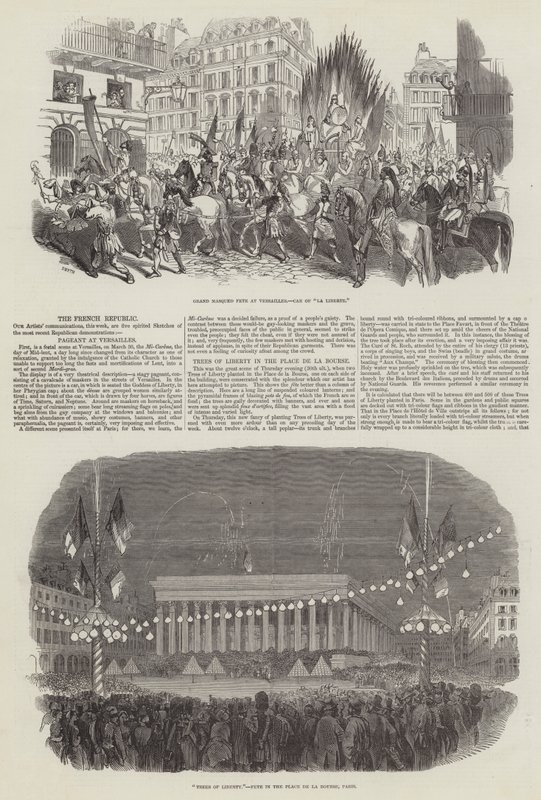 The French Republic by English School