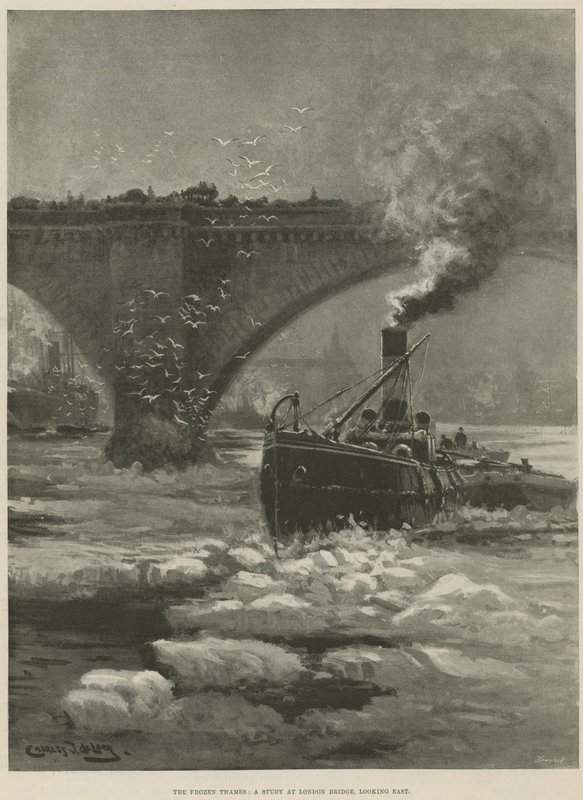 The Frozen Thames by English School