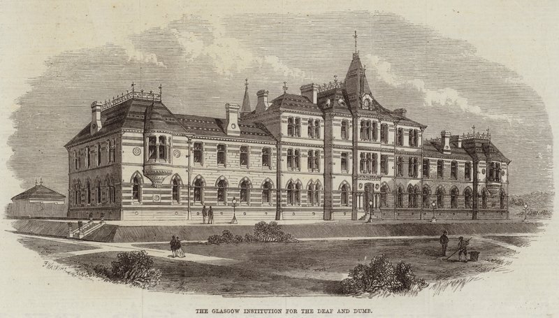 The Glasgow Institution for the Deaf and Dumb by English School
