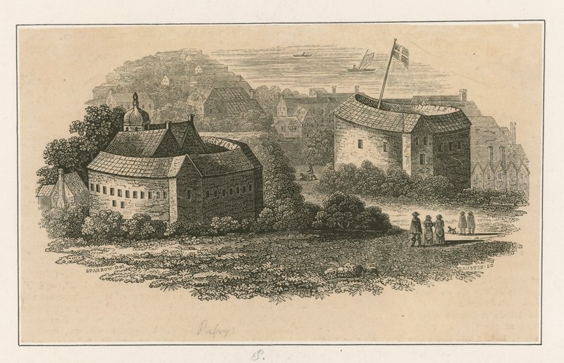 The Globe, Bankside, London by English School