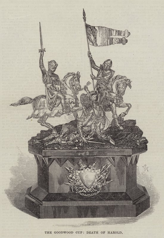 The Goodwood Cup, Death of Harold by English School