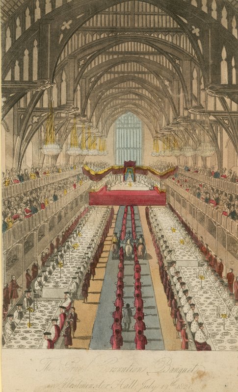 The Grand Coronation Banquet by English School