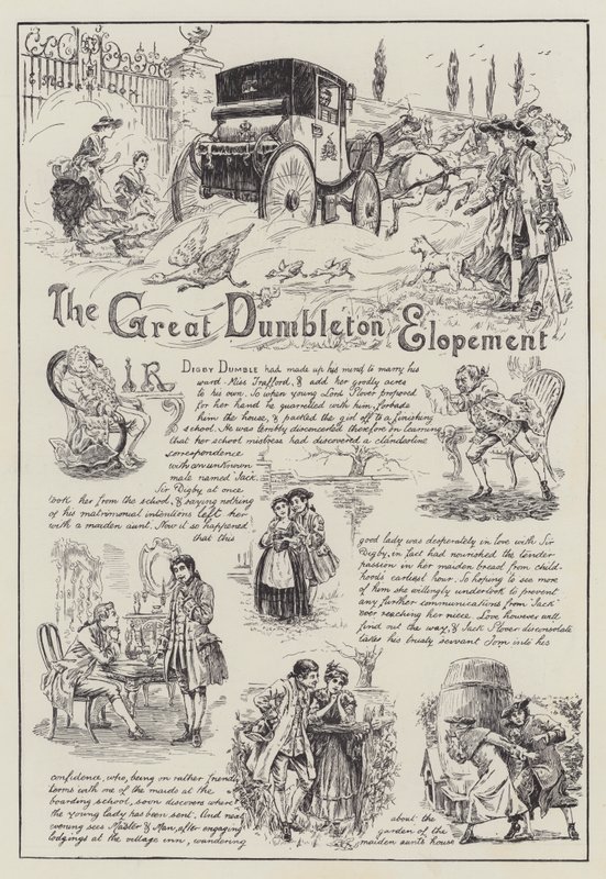 The Great Dumbleton Elopement by English School